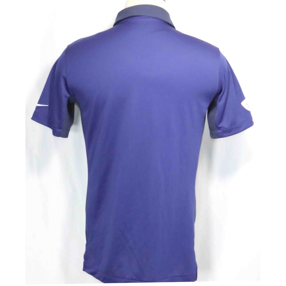 NIKE Dri Fit Dallas Cowboys NFL Equipment Training 2-tone Polo Shirt Mens Size M - Picture 3 of 5
